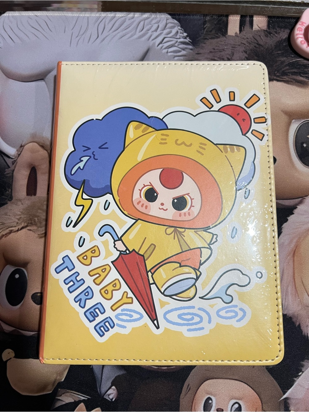 Baby three notebook